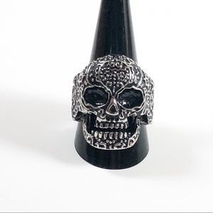 Stainless Steel Decorative Skull Ring